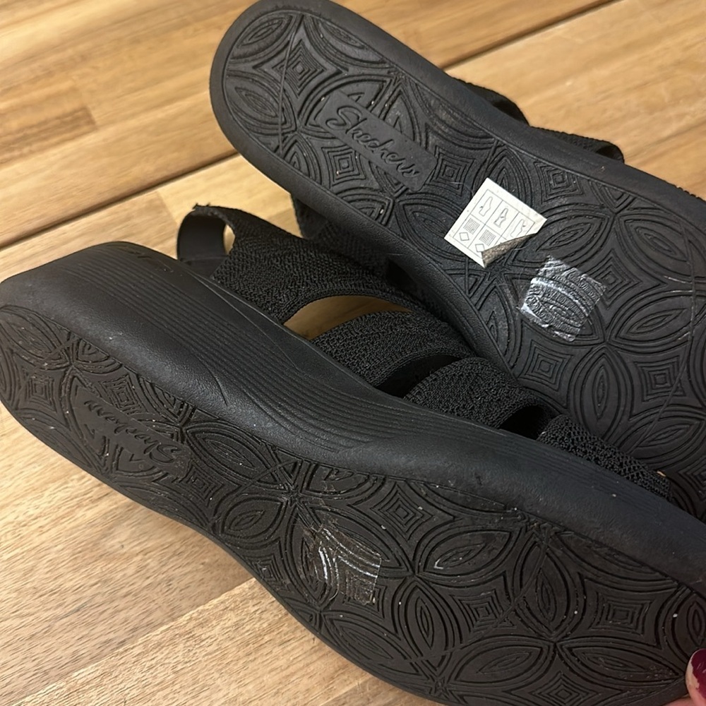 SKECHERS pier lite wedge sandals - Picture 5 of 7
